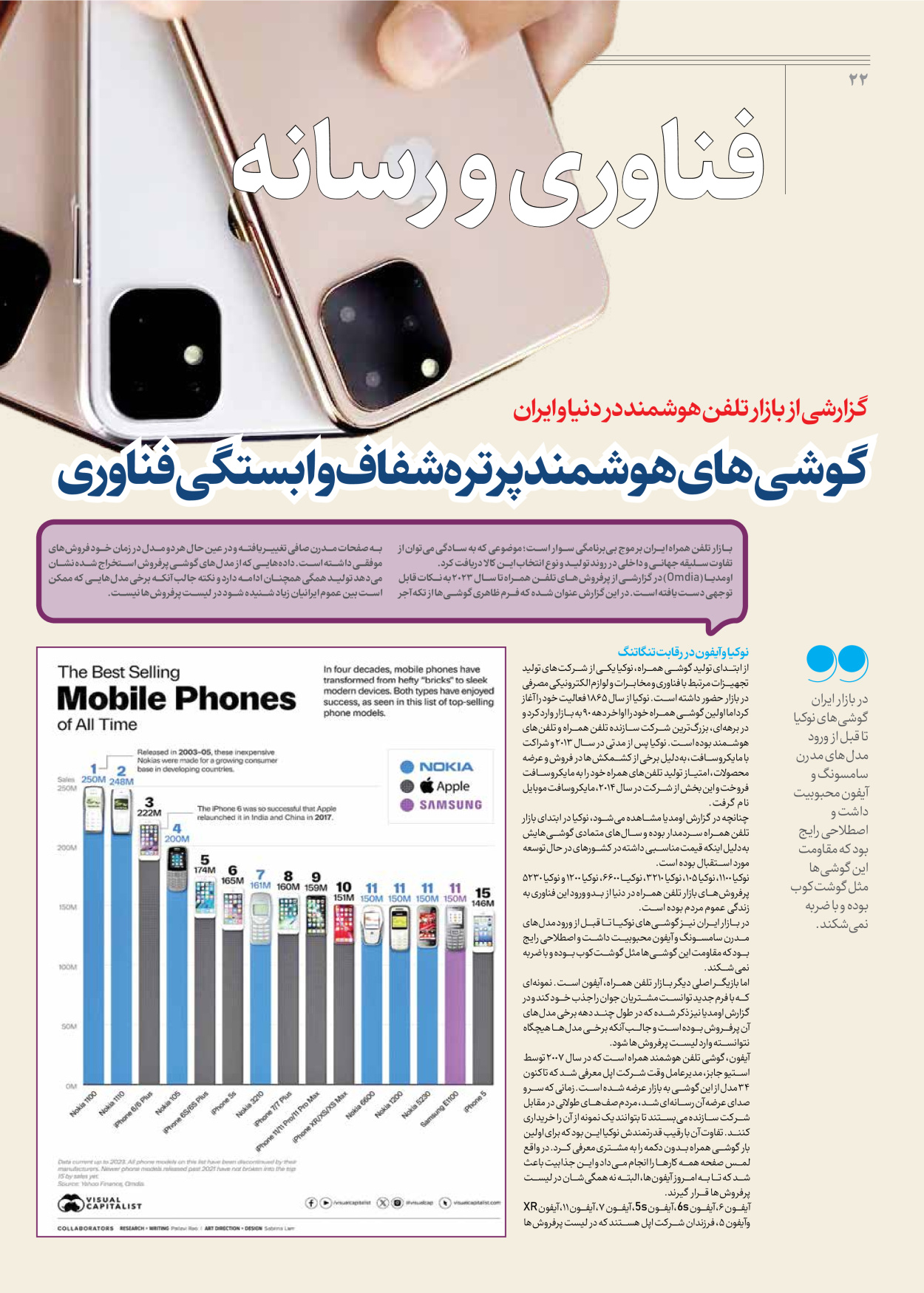 روزنامه ایران - ویژه نامه جمعه ۶۲ - ۱۰ اسفند ۱۴۰۲ - صفحه ۲۲