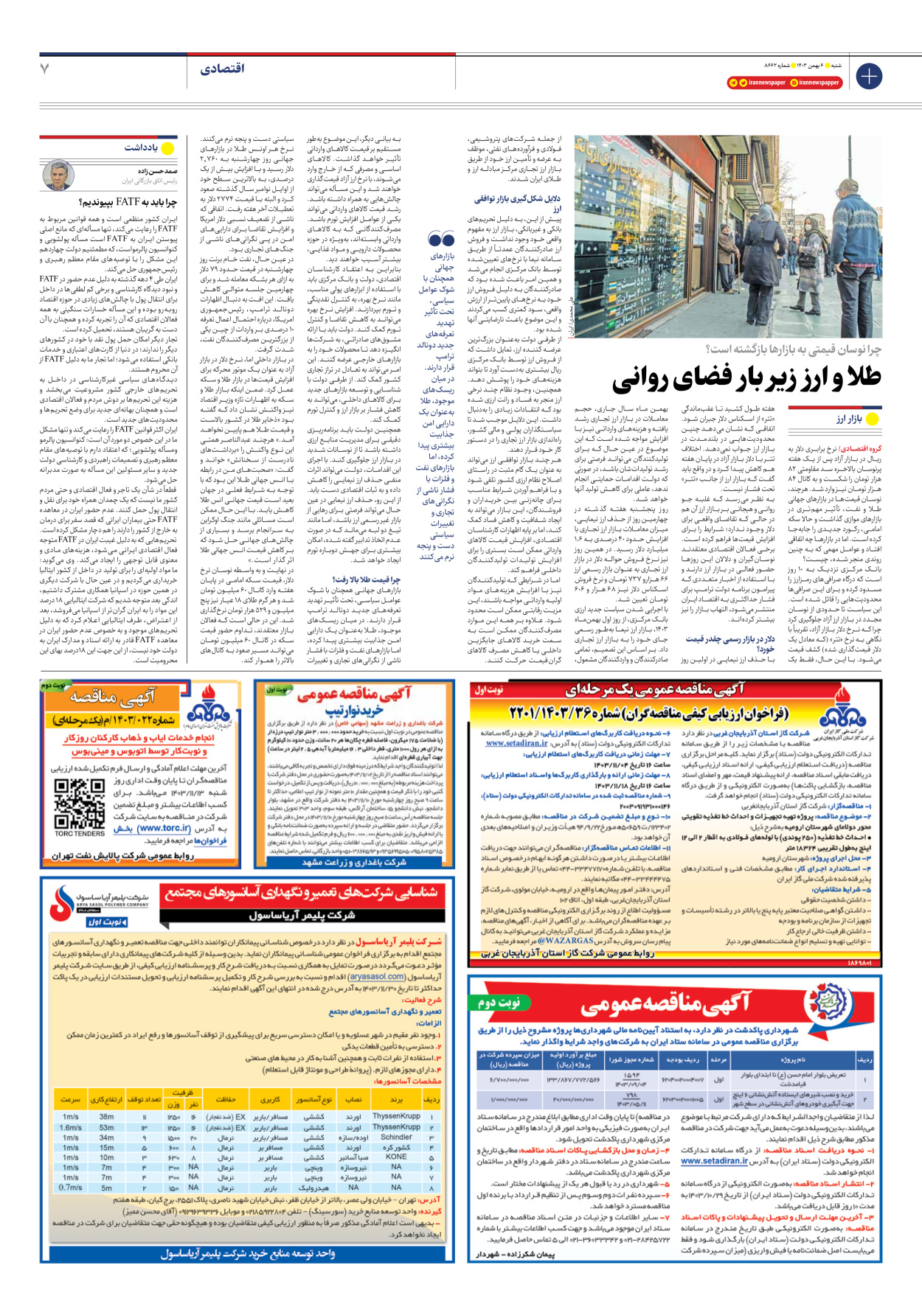  - شماره هشت هزار و ششصد و شصت و دو - ۰۶ بهمن ۱۴۰۳