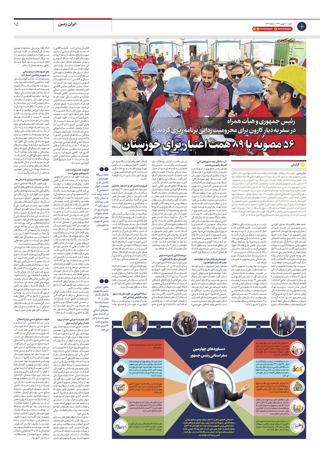  - شماره هشت هزار و ششصد و شصت و دو - ۰۶ بهمن ۱۴۰۳