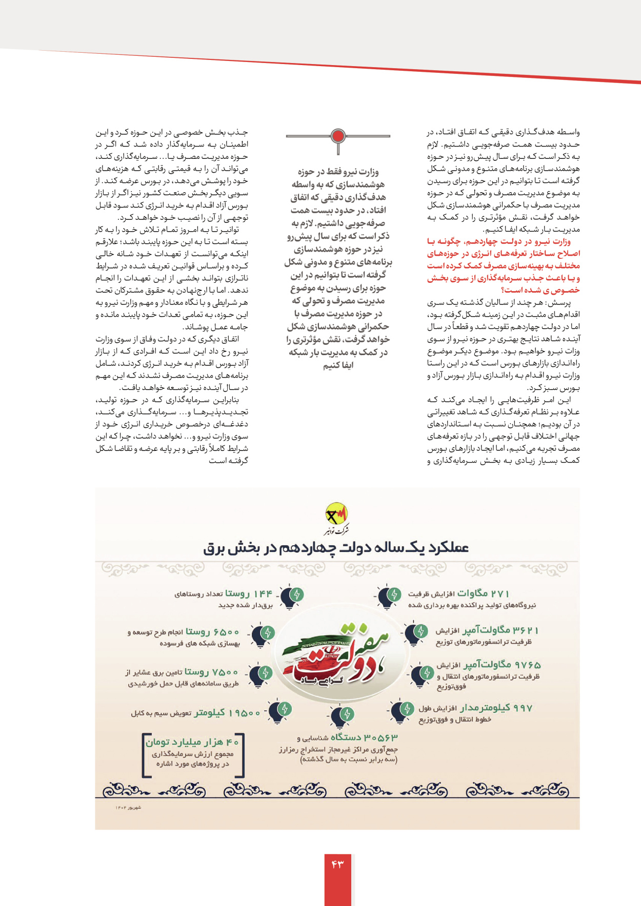  - شماره  - ۱۲ شهریور ۱۴۰۴