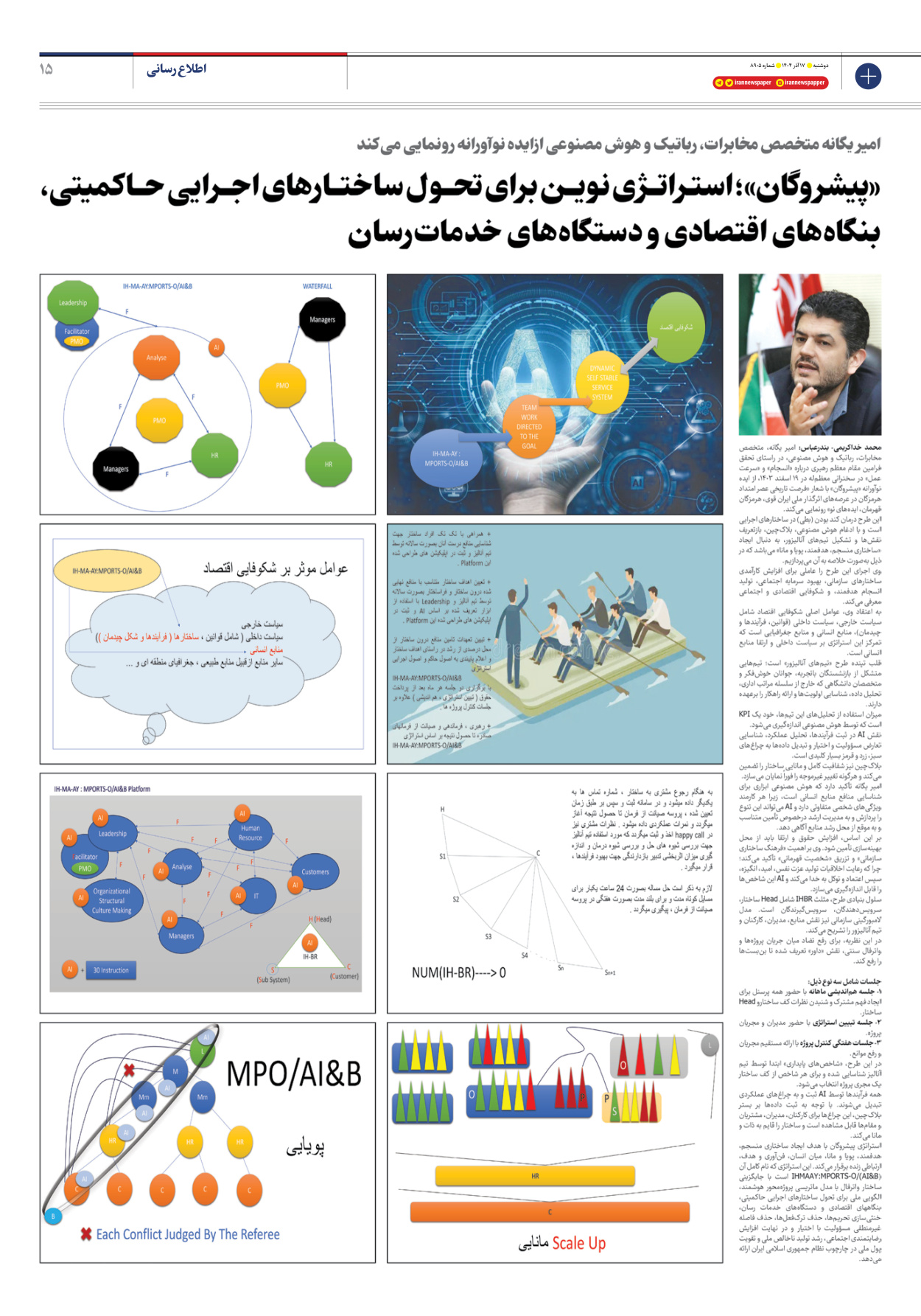  - شماره هشت هزار و نهصد و پنج - ۱۷ آذر ۱۴۰۴